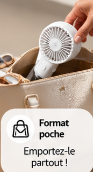 Mini Ventilateur Brumisateur Rechargeable