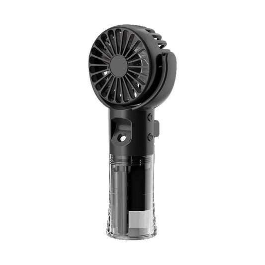Portable Fan Mini Handheld Fan Water Mist Fan USB Rechargeable Fan Small Spray Humidifier Fan Personal Hand Fan New Air Cooler